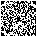 QR code with B & L Carpets contacts