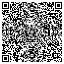 QR code with B & B Floor Service contacts