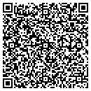 QR code with T Lazy V Ranch contacts