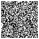 QR code with H E Allen contacts