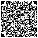 QR code with K & B Hardwood contacts