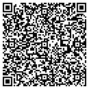QR code with R & B Carwash contacts
