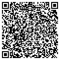 QR code with E F contacts