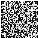 QR code with B & D Mini Storage contacts