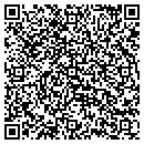 QR code with H & S Design contacts