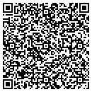 QR code with R Ranch Hrnbrk contacts