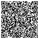 QR code with C B Flooring contacts