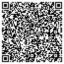 QR code with B & W Car Wash contacts