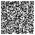 QR code with C & R Trucking contacts