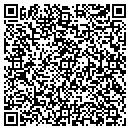 QR code with P J's Trucking Inc contacts