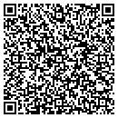 QR code with K S B W- T V contacts