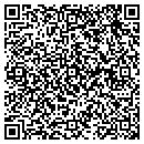 QR code with P M Machine contacts