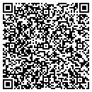 QR code with B&B Cleaners & Laundry contacts