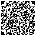 QR code with A S C V B contacts