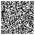 QR code with S & H Mailbox contacts