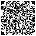 QR code with P B R contacts