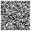 QR code with B & N Baseball Cards contacts