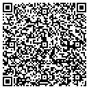 QR code with B & C Auto Detailing contacts