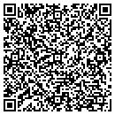 QR code with H & H Exteriors contacts