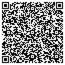 QR code with V Kaufmann contacts
