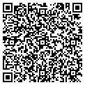 QR code with D E Taylor contacts