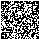 QR code with E & E Roofing Inc contacts
