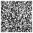 QR code with H H Roofing Inc contacts