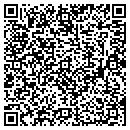 QR code with K B M L L C contacts