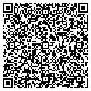 QR code with K & B Kwik Stop contacts