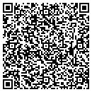 QR code with K V Service contacts