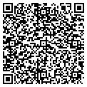 QR code with C M X contacts