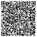 QR code with M C E A contacts