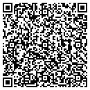 QR code with P C Trucking contacts
