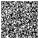 QR code with H&E Landscaping Inc contacts