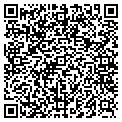 QR code with V & B Alterations contacts