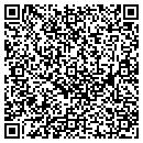 QR code with P W Drywall contacts