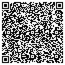 QR code with K's Tailor contacts