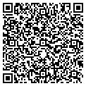 QR code with B & B Thawing contacts