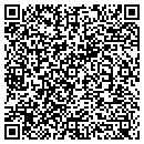 QR code with K And D contacts