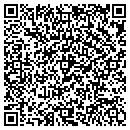 QR code with P & E Contractors contacts