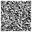 QR code with E Manousakis contacts
