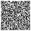 QR code with H & C Display contacts