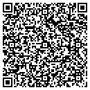 QR code with R J West & Son contacts