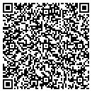 QR code with V & J Messenger contacts