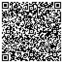 QR code with B & J Messenger Service contacts