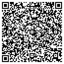 QR code with V & S Service contacts
