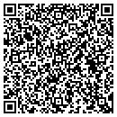 QR code with R & E Service contacts