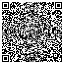 QR code with P's Studio contacts