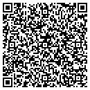 QR code with C & B Siding contacts