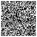 QR code with B J's Always Tan contacts